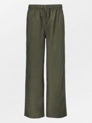 Becksöndergaard Spodnie przeciwdeszczowe "Solid Maggie" w kolorze khaki rozmiar: S. Brązowe spodnie dresowe Becksöndergaard, bez wzorów. Za 127.95 zł.