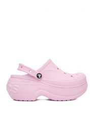 Crocs Klapki C-BELLA CLOG 210062-6GD Różowy. Czerwone klapki Crocs, bez wzorów, z tworzywa sztucznego, bez obcasa, bez zapięcia. Za 279.99 zł.