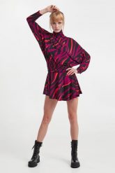 Sukienka mini Atom PINKO. Sukienki Pinko, m, bez wzorów, bez kołnierzyka, bez ramiączek, mini. W wyprzedaży za 1,043.40 zł.