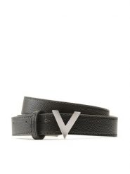 Valentino Pasek Damski Divina VCS1R456GN Czarny. Czarne paski Valentino, bez wzorów, ze skóry. Za 159.99 zł.