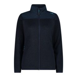 Bluza damska turystyczna CMP 35H5956. Niebieskie bluzy CMP, xs, bez wzorów, bez kaptura, trekkingowe. Za 255.00 zł.
