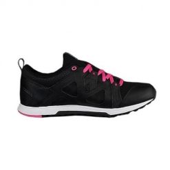 Buty do chodzenia damskie Reebok Train Fast XT. Czarne buty treningowe Reebok, bez wzorów, z materiału, bez zapięcia, trekkingowe. Za 255.00 zł.