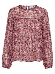 Saint Tropez Bluzka 30512334 Różowy Loose Fit. Czerwone bluzki Saint Tropez, s, bez wzorów, z syntetyku, bez kołnierzyka, bez ramiączek. Za 129.99 zł.