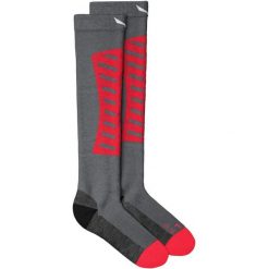 Skarpety skiturowe damskie Salewa Sella Dryback AM Sock. Szare skarpetki Salewa, bez wzorów, z elastanu. Za 134.18 zł.