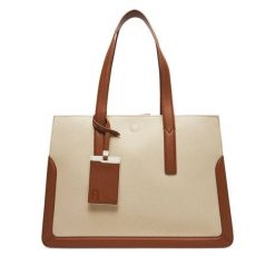 Torebka Furla. Brązowe torebki klasyczne Furla, bez wzorów, klasyczne, bez dodatków. Za 1,859.00 zł.