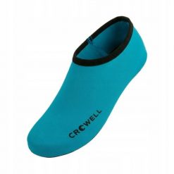 Skarpetki neoprenowe do pływania Crowell. Niebieskie skarpetki Crowell, bez wzorów, z neoprenu. Za 29.99 zł.