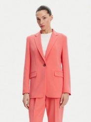 BOSS Marynarka 50490053 Koralowy Regular Fit. Pomarańczowe marynarki i żakiety Boss, bez wzorów, z syntetyku, bez ramiączek. Za 787.99 zł.