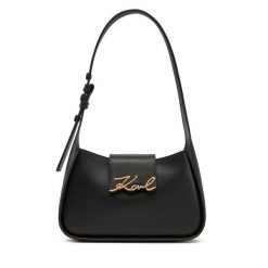 Torebka KARL LAGERFELD. Czarne torebki klasyczne KARL LAGERFELD, bez wzorów, klasyczne, bez dodatków. Za 699.99 zł.
