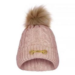 Czapka jeździecka damska EQUESTRIAN QUEEN Kehlani 25AW. Czarne czapki zimowe EQUESTRIAN QUEEN, bez wzorów, z wełny, eleganckie. Za 106.99 zł.