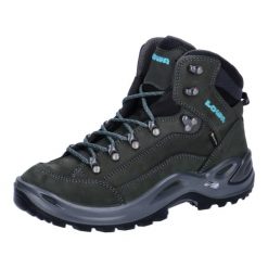 Buty trekkingowe damskie Lowa Renegade Mid Gtx. Szare buty trekkingowe Lowa, z materiału, za kostkę, bez zapięcia. Za 987.00 zł.