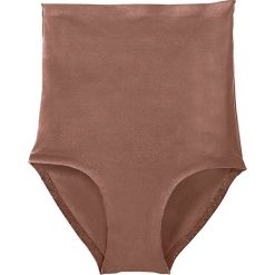 Bezszwowe figi wyszczuplające Level 1 bonprix orzechowy. Bielizna modelująca marki bonprix. Za 44.99 zł.