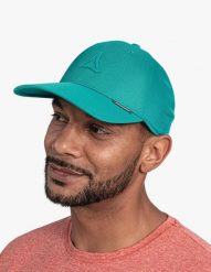 Czapka z daszkiem Schöffel Greenlane. Niebieskie czapki z daszkiem Schöffel, bez wzorów, z materiału, sportowe. Za 174.99 zł.