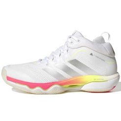 Buty Do Siatkówki Adidas Sport Crazyflight 7 Mid W Ftwr Damskie. Białe buty treningowe adidas, bez wzorów, z materiału, bez zapięcia, do biegania. Za 859.99 zł.