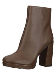 Steve Madden Botki w kolorze jasnobrązowym rozmiar: 40. Brązowe botki Steve Madden, bez wzorów, eleganckie, bez obcasa, bez zapięcia. Za 289.43 zł.