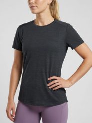Rukka Koszulka funkcyjna "Ylakartti" w kolorze czarnym rozmiar: 40. Czarne t-shirty sportowe Rukka, bez wzorów, z materiału, bez ramiączek, outdoorowe. Za 89.47 zł.
