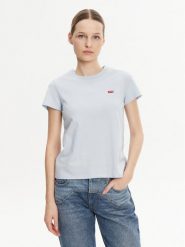 Levi's® T-Shirt Perfect 39185-0361 Błękitny Regular Fit. Niebieskie t-shirty s, bez wzorów, z bawełny, bez kołnierzyka, bez ramiączek. Za 79.99 zł.