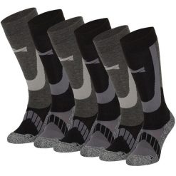 Skarpety narciarskie Xtreme, 6 par, Multi Czarny. Czarne skarpetki XTREME SOCKSWEAR, bez wzorów. Za 499.99 zł.