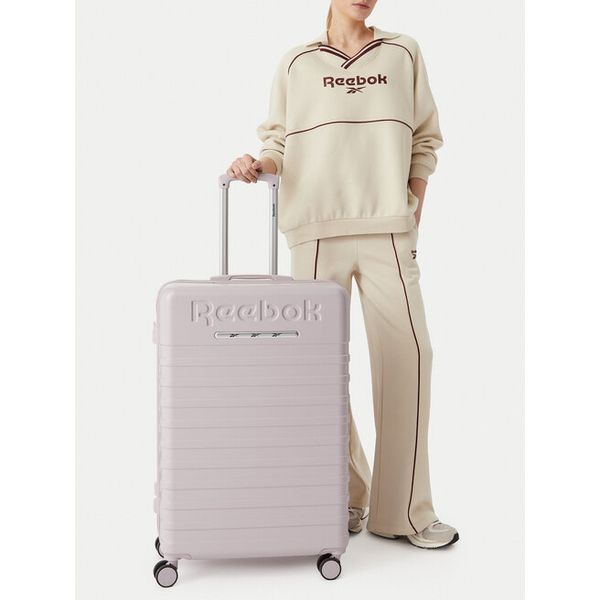 Walizka duża Reebok. Fioletowe walizki Reebok, duże. Za 349.99 zł.