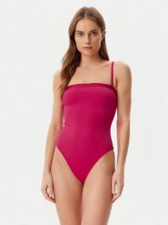 Tommy Hilfiger Strój kąpielowy UW0UW05846 Różowy. Czerwone stroje jednoczęściowe Tommy Hilfiger, bez wzorów, z syntetyku. Za 239.99 zł.