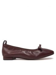 ALOHAS Baleriny Freya S100503 Brązowy. Brązowe baleriny ALOHAS, bez wzorów, ze skóry, bez obcasa, bez zapięcia. Za 649.99 zł.
