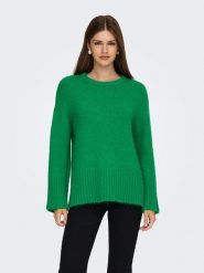ONLY Sweter w kolorze zielonym rozmiar: S. Zielone swetry ONLY, s, bez wzorów, bez ramiączek. Za 126.99 zł.