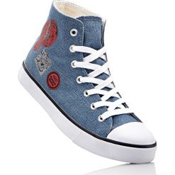 Trampki bonprix niebieski dżins. Buty sportowe lifestyle marki Mohito. Za 44.99 zł.