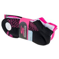 Skechers 3pk Womens 1/2 Terry Low Cut Socks, damskie skarpetki wielokolorowe. Skarpetki Skechers, bez wzorów, z poliesteru. Za 59.99 zł.