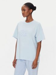 ViCOLO T-Shirt RD0119 Błękitny Regular Fit. Niebieskie t-shirty ViCOLO, xs, bez wzorów, z bawełny, bez kołnierzyka, bez ramiączek. Za 229.99 zł.