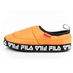 Kapcie Fila Comfider FFW0227.30019 pomarańczowe. Brązowe kapcie bez wzorów, z gumy. Za 147.90 zł.