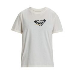 Koszulka z krótkim rękawem dla Kobiety OCEANREGULAR CORPO Biały. Białe t-shirty sportowe Roxy, m, bez wzorów, z bawełny, bez ramiączek. Za 89.99 zł.