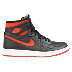 Buty sportowe Air Jordan 1 Zoom Air Comfort Wmns. Czarne buty treningowe Jordan, bez wzorów, bez zapięcia. Za 999.00 zł.