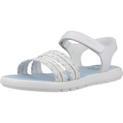 Sandały PABLOSKY 448900P Biały. Białe sandały Pablosky, bez wzorów, ze skóry, sportowe, bez obcasa, bez zapięcia. Za 262.99 zł.