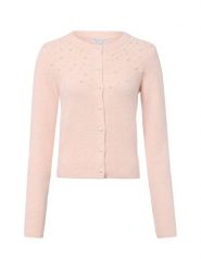 Marie Lund sweter z domieszką wełny Kobiety różowy, M. Czerwone swetry Marie Lund, m, bez wzorów, z wełny, bez ramiączek. Za 179.95 zł.