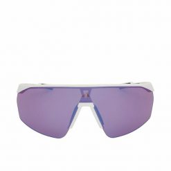 Okulary przeciwsłoneczne Damskie ADIDAS SP0075. Białe okulary przeciwsłoneczne adidas, bez wzorów. W wyprzedaży za 476.05 zł.