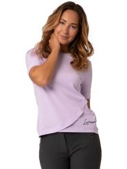 LaMunt Koszulka funkcyjna "Maria" w kolorze fioletowym rozmiar: 38. Różowe t-shirty sportowe LaMunt, bez wzorów, z materiału, bez ramiączek, outdoorowe. Za 141.85 zł.