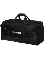 Torba sportowa Hummel Lead. Czarne torby sportowe Hummel, bez wzorów, z materiału, na ramię. Za 302.50 zł.
