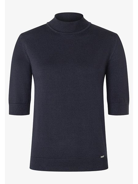 More & More Sweter w kolorze granatowym rozmiar: 44. Niebieskie swetry More & More, s, bez wzorów, z wiskozy, klasyczne, bez ramiączek. Za 164.95 zł.