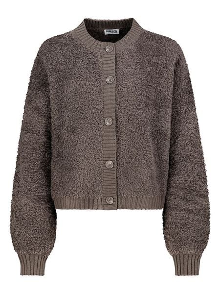 Sublevel Kardigan w kolorze szarobrązowym rozmiar: M. Brązowe swetry Sublevel, m, bez wzorów, bez ramiączek. Za 149.95 zł.
