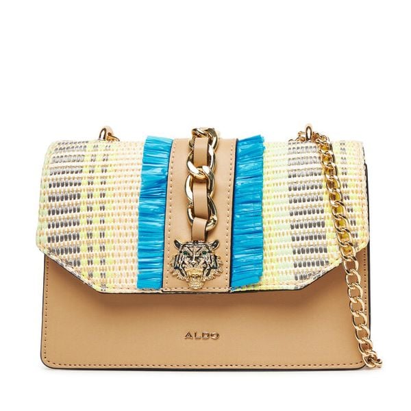 Torebka Aldo. Brązowe kopertówki Aldo, bez wzorów, wizytowe, bez dodatków. Za 219.99 zł.