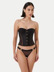 Bluebella Gorset Ana 42401 Czarny. Czarne bielizna modelująca BlueBella, bez wzorów, z syntetyku. Za 499.99 zł.