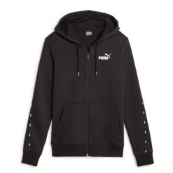 Bluza Sportowa Damska Puma Ess Tape Fz Fl. Czarne bluzy z kapturem Puma, s, bez wzorów, z kapturem. Za 228.10 zł.