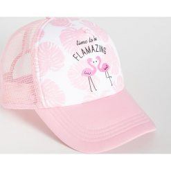 Czapka z daszkiem Flamazing - Różowy. Czapki z daszkiem marki Sinsay. Za 14.99 zł.