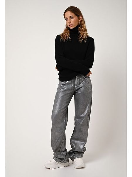 AUTHENTIC CASHMERE Kaszmirowy golf "Suzie" w kolorze czarnym rozmiar: S. Czarne swetry AUTHENTIC CASHMERE, s, bez wzorów, z kaszmiru, bez ramiączek. Za 419.69 zł.