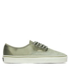 Tenisówki Vans. Zielone trampki Vans, bez wzorów, bez zapięcia, vans authentic. Za 369.99 zł.