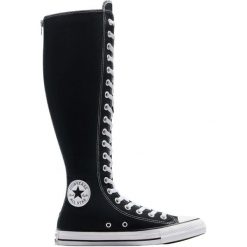 Buty sportowe damskie Converse Chuck Taylor All Star XXHi. Czarne buty treningowe Converse, bez wzorów, bez zapięcia. Za 490.00 zł.
