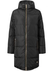 TicketWOMAN Płaszcz pikowany "Stella" w kolorze czarnym rozmiar: 38. Czarne płaszcze TicketWOMAN, bez wzorów, bez kaptura. Za 347.99 zł.