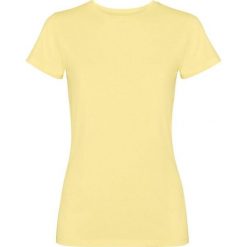 T-shirt Damski Z Krótkim Rękawem Fiyi. Żółte t-shirty ROLY, bez wzorów, sportowe, bez kołnierzyka, bez ramiączek. Za 60.99 zł.