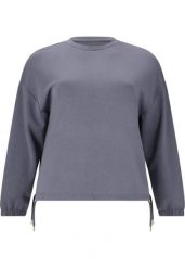Bluza damska Q Sportswear Karina. Niebieskie bluzy bez kaptura ENDURANCE Q, bez wzorów, z poliesteru, bez kaptura, do biegania. Za 279.00 zł.