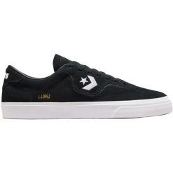 Adidasy Converse Louie Lopez Pro OX, Dla obu płci. Czarne buty sportowe lifestyle Converse, bez wzorów, z zamszu, sportowe, bez zapięcia. W wyprzedaży za 290.35 zł.