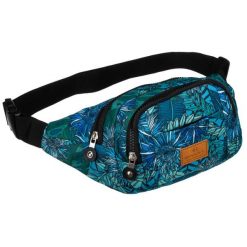 Nerka damska Rovicky R-SN-02 kwiaty niebieski 12. Niebieskie nerki i saszetki ROVICKY, bez wzorów, eleganckie, bez dodatków. Za 39.99 zł.